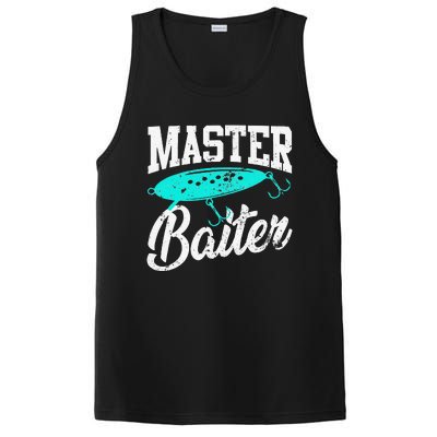 Funny Fishermen Gifts Adult Humor Fishings Master Baiter PosiCharge Competitor Tank