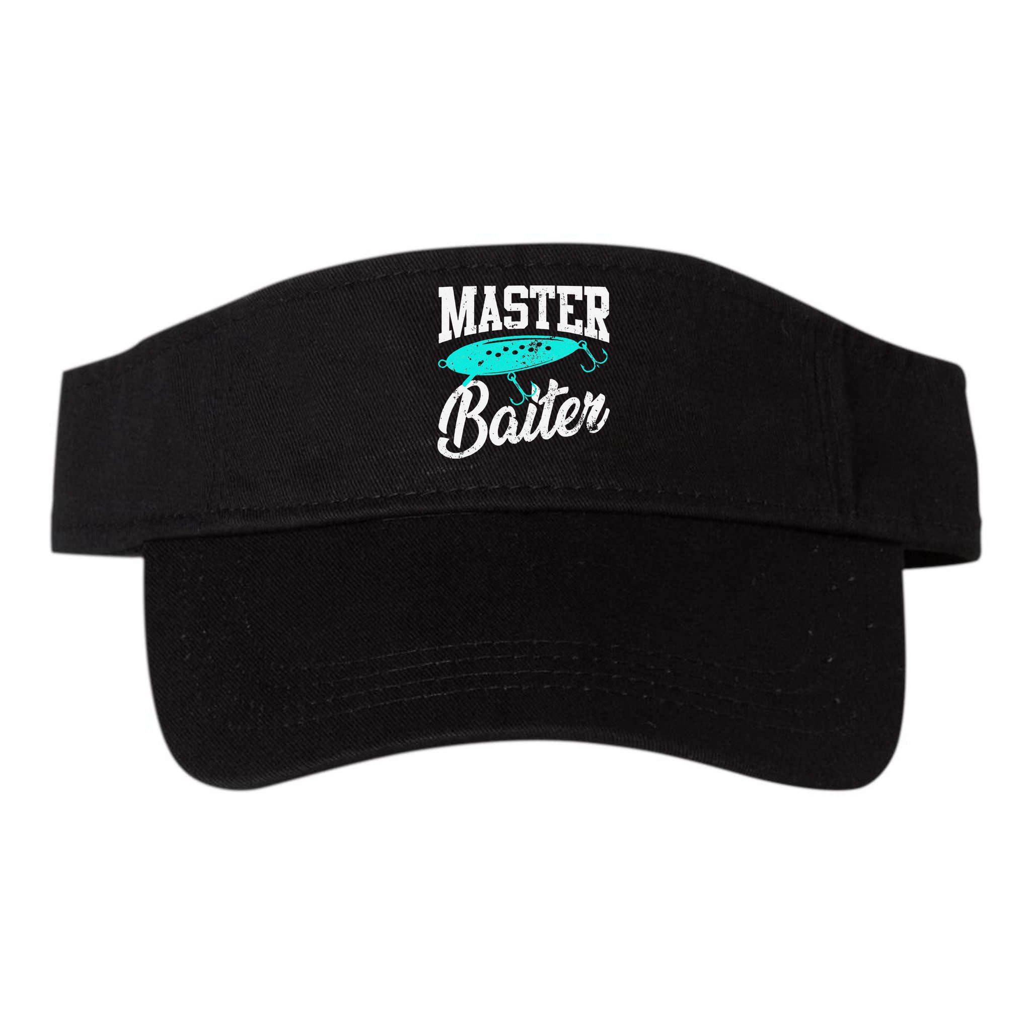 Funny Fishermen Gifts Adult Humor Fishings Master Baiter Visor
