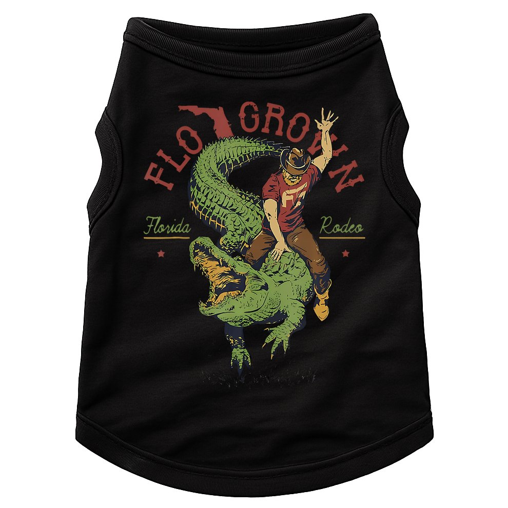 Funny Flo Grown Florida Rodeo Doggie Tank