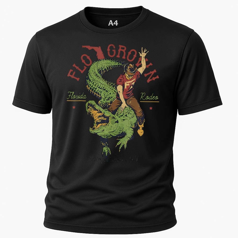 Funny Flo Grown Florida Rodeo Performance Shirt