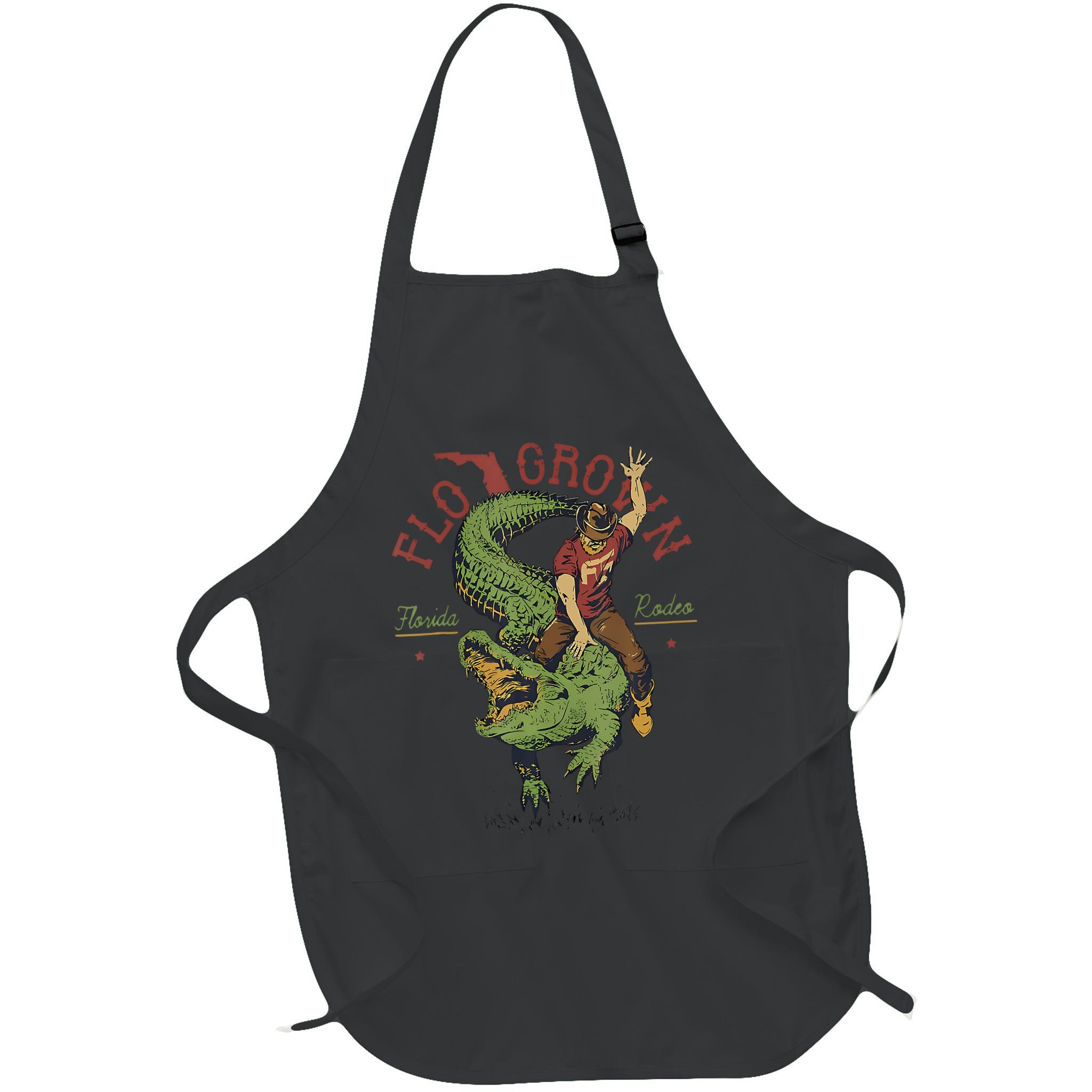 Funny Flo Grown Florida Rodeo Apron