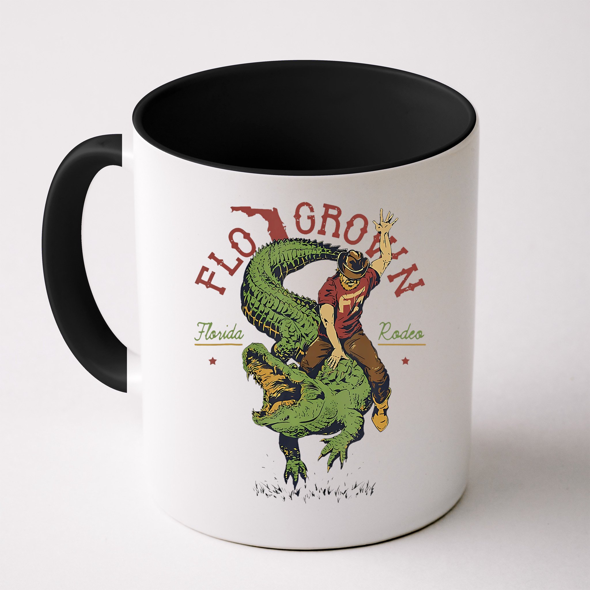 Funny Flo Grown Florida Rodeo Mug