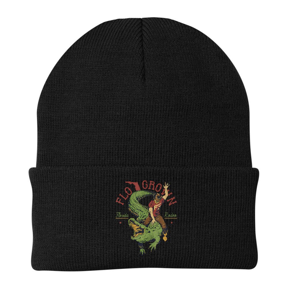 Funny Flo Grown Florida Rodeo Beanie