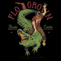 Funny Flo Grown Florida Rodeo Drawstring Bag