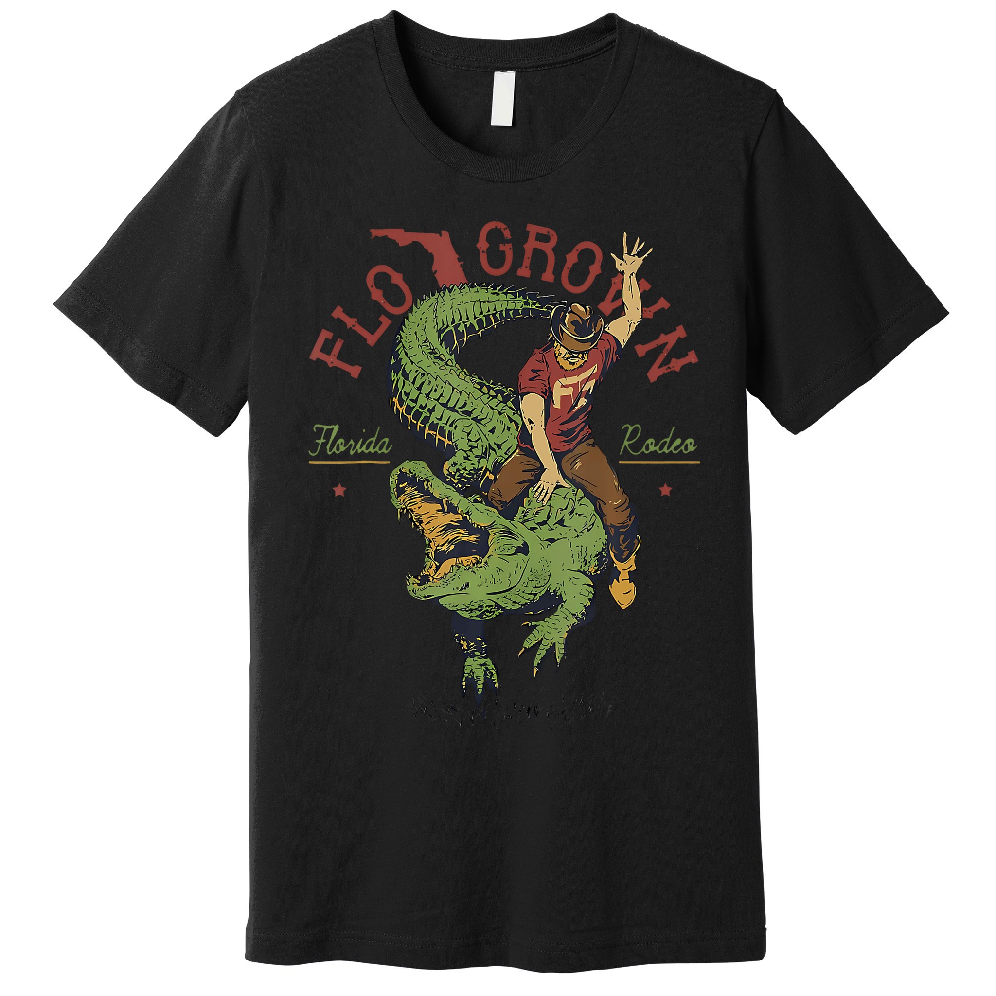 Funny Flo Grown Florida Rodeo Premium T-Shirt