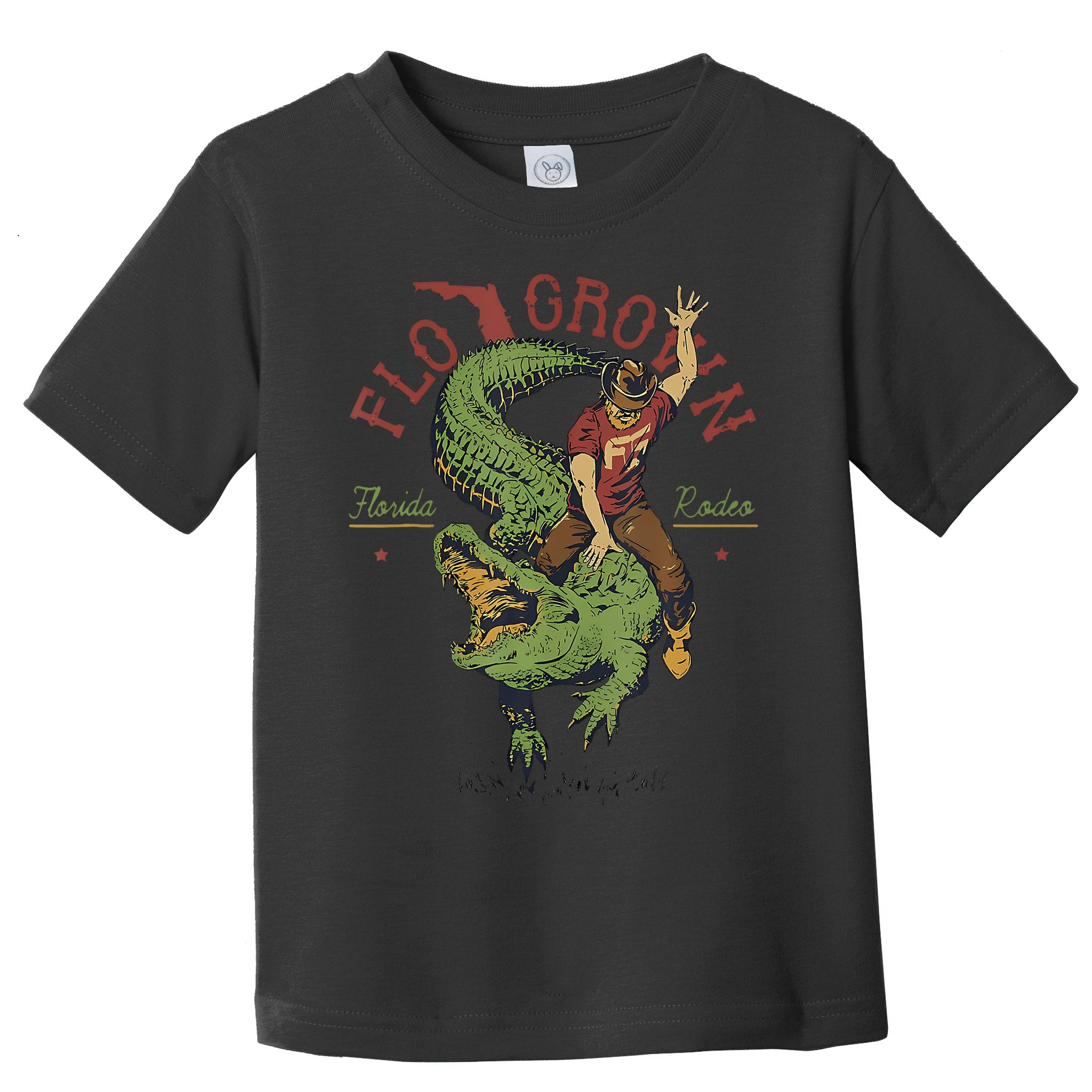 Funny Flo Grown Florida Rodeo Toddler T-Shirt