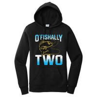 Fishing Fisherman Gifts For 2 Year Old 2nd Birthday Women's Pullover Hoodie