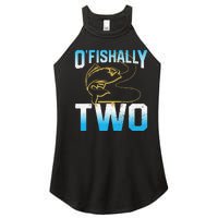 Fishing Fisherman Gifts For 2 Year Old 2nd Birthday Women's Perfect Tri Rocker Tank