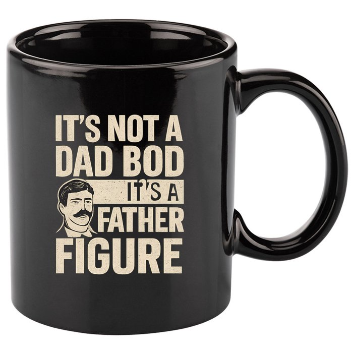 Father Figure Gift for Dad 11oz C Handle Ceramic Mug