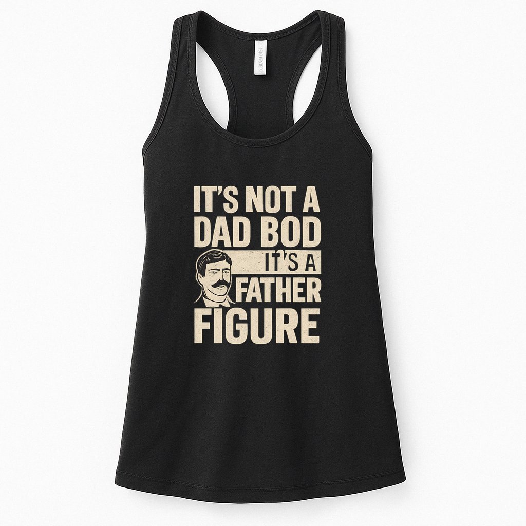 Father Figure Gift for Dad Womens Tank Top