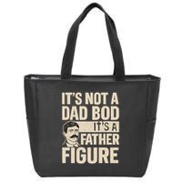 Father Figure Gift for Dad Zip Tote Bag
