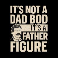 Father Figure Gift for Dad Zip Tote Bag
