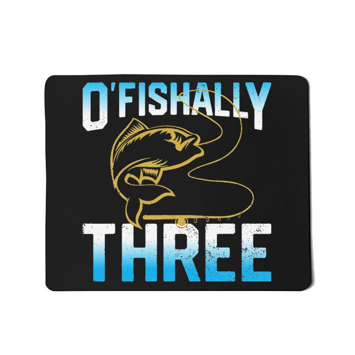 Fishing Fisherman Gifts For 3 Year Old 3rd Birthday Mousepad