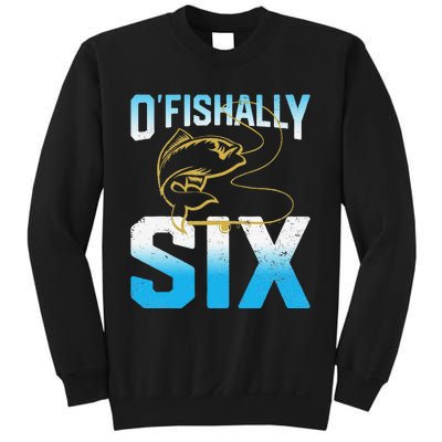 Fishing Fisherman Gifts For 6 Year Old 6th Birthday Sweatshirt