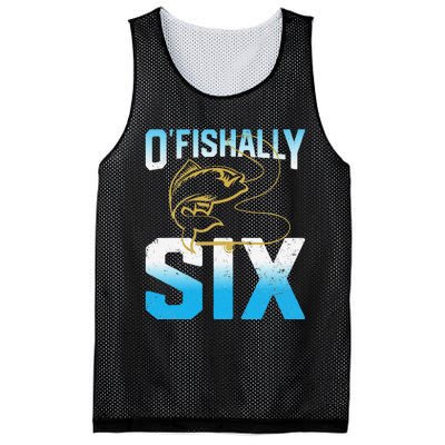 Fishing Fisherman Gifts For 6 Year Old 6th Birthday Mesh Reversible Basketball Jersey Tank