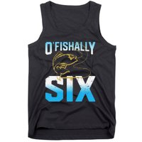 Fishing Fisherman Gifts For 6 Year Old 6th Birthday Tank Top