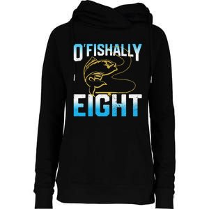 Fishing Fisherman Gifts For 8 Year Old 8th Birthday Womens Funnel Neck Pullover Hood