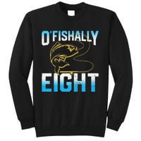 Fishing Fisherman Gifts For 8 Year Old 8th Birthday Tall Sweatshirt