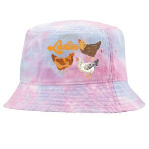 Funny Farmer Gift I Love My Ladies Chicken Tie-Dyed Bucket Hat