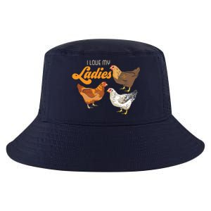 Funny Farmer Gift I Love My Ladies Chicken Cool Comfort Performance Bucket Hat