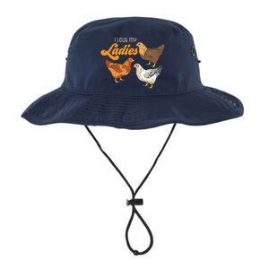 Funny Farmer Gift I Love My Ladies Chicken Legacy Cool Fit Booney Bucket Hat