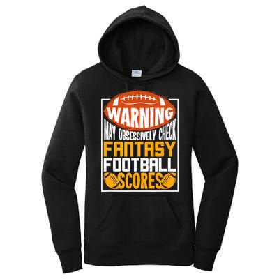 Fantasy Football Gift For A Fantasy Football Player Women's Pullover Hoodie