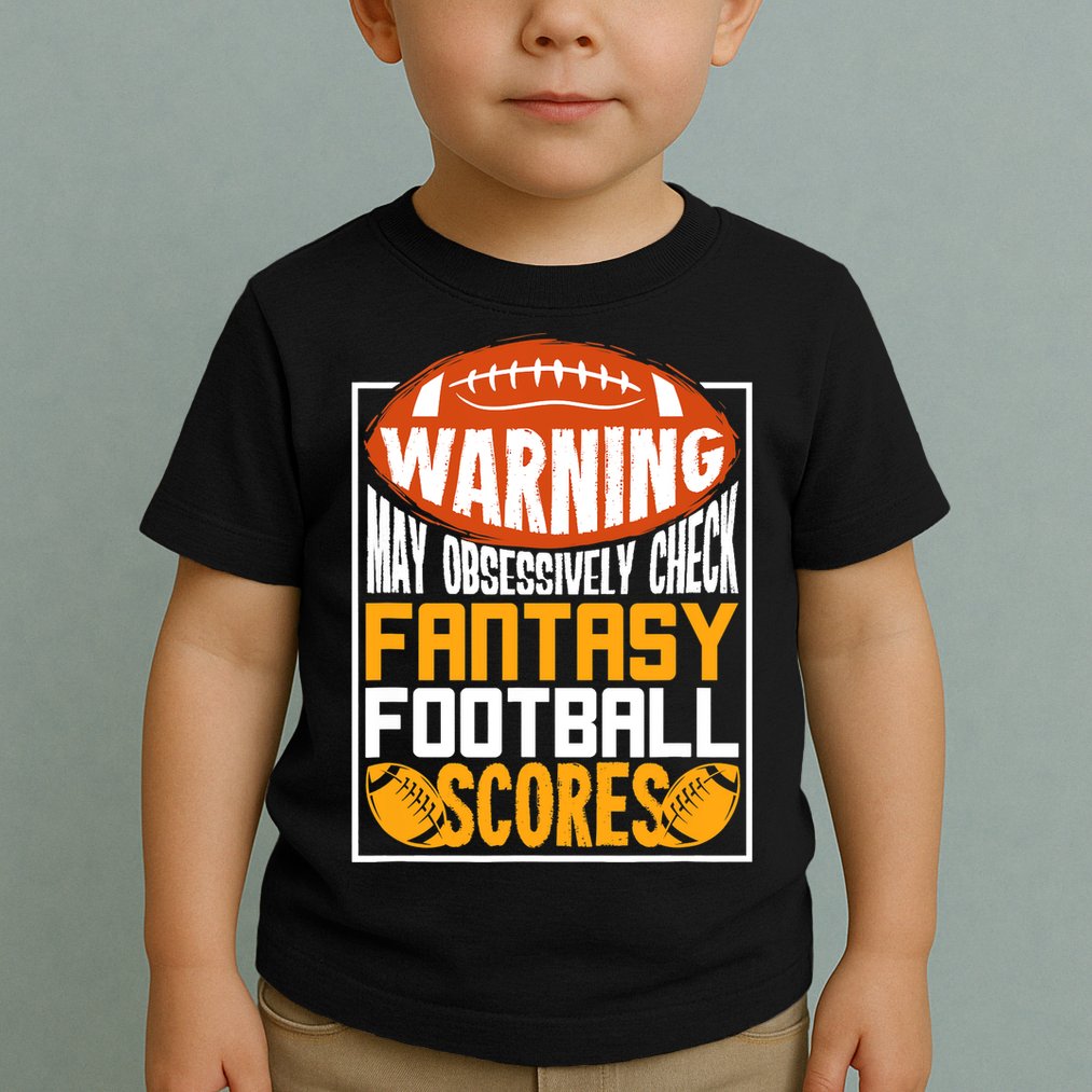 Fantasy Football Gift For A Fantasy Football Player Toddler T-Shirt