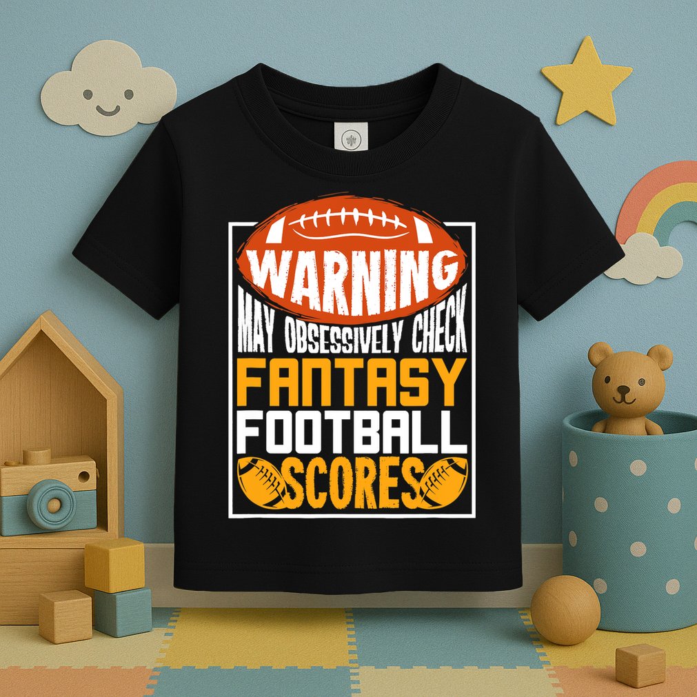 Fantasy Football Gift For A Fantasy Football Player Toddler T-Shirt