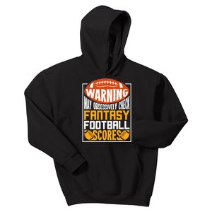 Fantasy Football Gift For A Fantasy Football Player Kids Hoodie