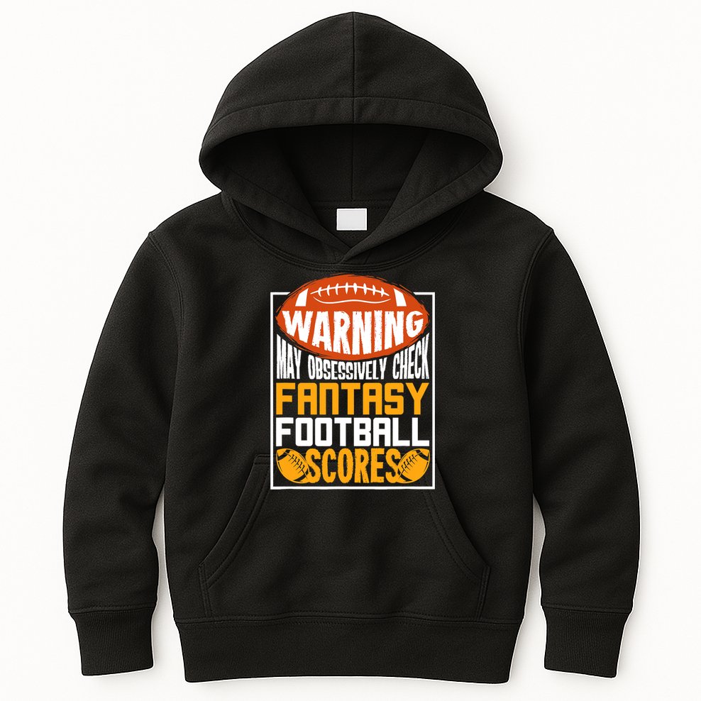 Fantasy Football Gift For A Fantasy Football Player Kids Hoodie