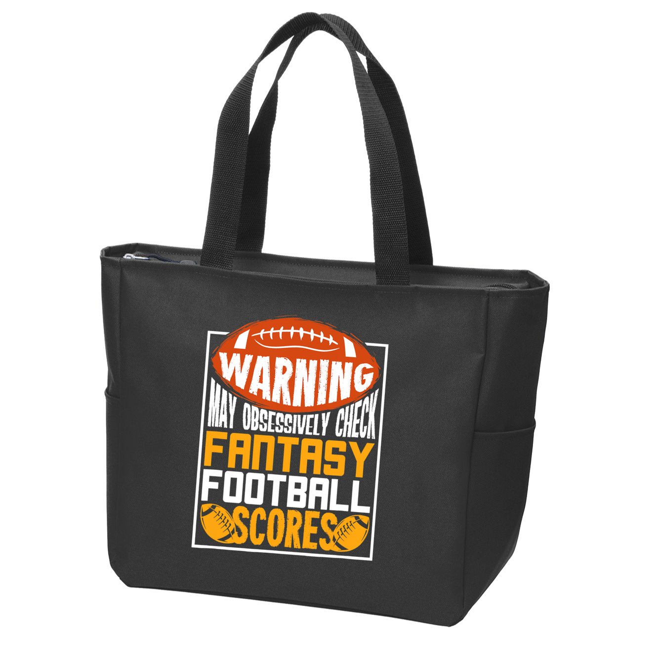 Fantasy Football Gift For A Fantasy Football Player Zip Tote Bag