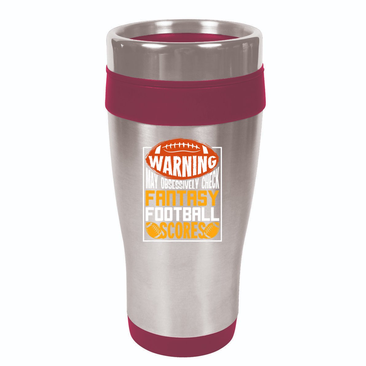 Fantasy Football Gift For A Fantasy Football Player 16oz Travel Tumbler
