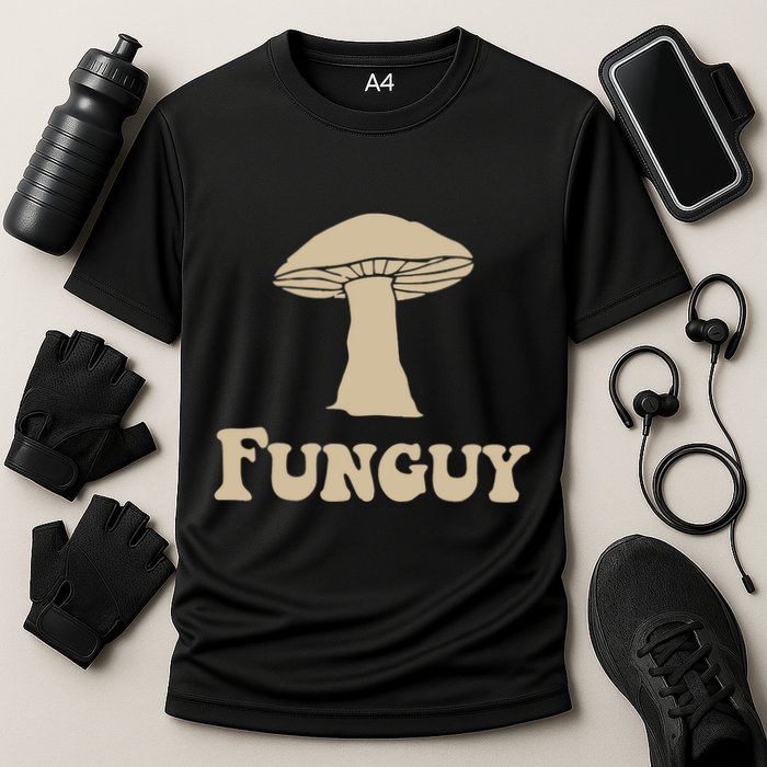 Fungi Fun Guy Funny Mushroom Lover Cooling Performance Crew T-Shirt