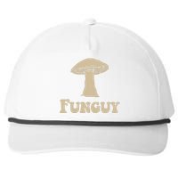 Fungi Fun Guy Funny Mushroom Lover Snapback Five-Panel Rope Hat