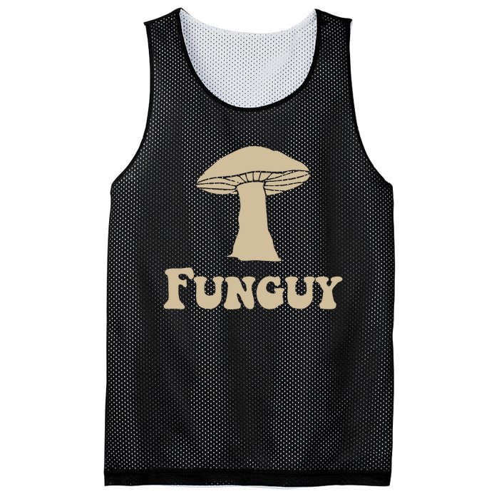 Fungi Fun Guy Funny Mushroom Lover Mesh Reversible Basketball Jersey Tank