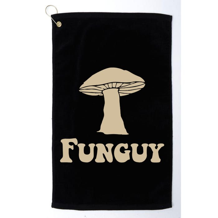Fungi Fun Guy Funny Mushroom Lover Golf Towel