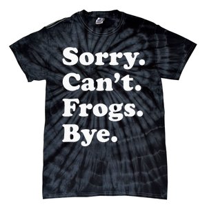 Funny Frog Gift For Men Women Tie-Dye T-Shirt