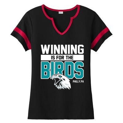 Football Fan Gear | Winning Is For The Birds Ladies Halftime Notch Neck Tee