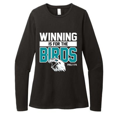 Football Fan Gear | Winning Is For The Birds Womens CVC Long Sleeve Shirt