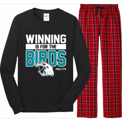 Football Fan Gear | Winning Is For The Birds Long Sleeve Pajama Set