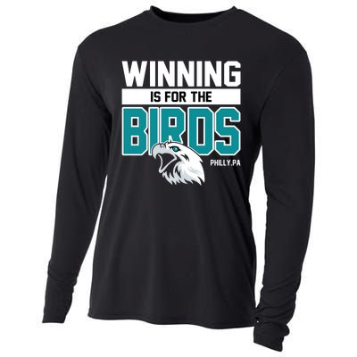 Football Fan Gear | Winning Is For The Birds Cooling Performance Long Sleeve Crew