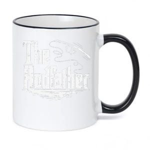 Funny Fishing Gift The Rodfather 11oz Black Color Changing Mug