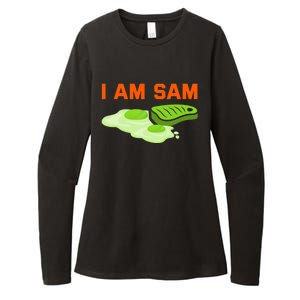 Funny Fried Green Ham And Eggs Days I Am Sam Womens CVC Long Sleeve Shirt