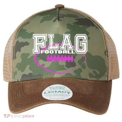 Flag Football Girl Player Team Legacy Tie Dye Trucker Hat