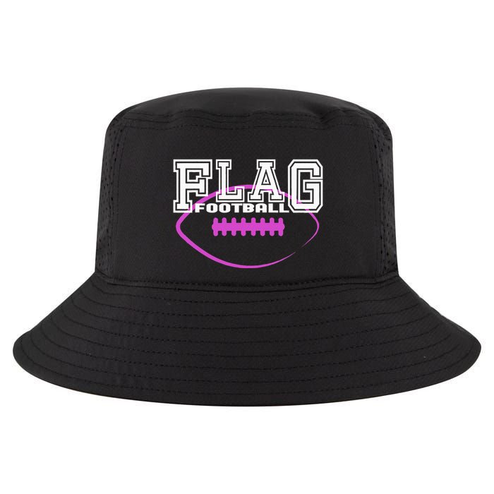 Flag Football Girl Player Team Cool Comfort Performance Bucket Hat