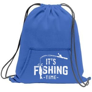 Funny Fishing Gift Sweatshirt Cinch Pack Bag