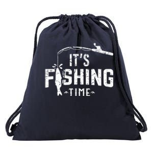 Funny Fishing Gift Drawstring Bag