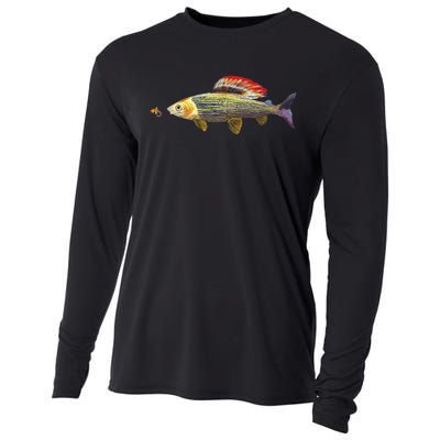 Fly Fishing Grayling Fish Nymphing Dry Fly Tying Fisherman Cooling Performance Long Sleeve Crew