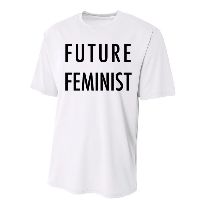 Future Feminist Gift Women Performance Sprint T-Shirt