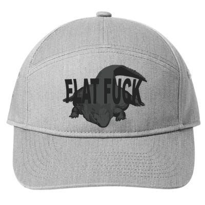 Flat Fuck Gators 7-Panel Snapback Hat